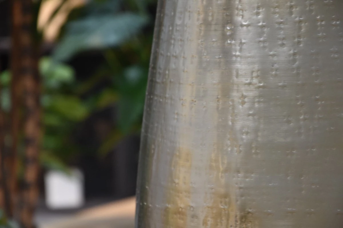 Merkloos Bloempot Karakter Goud - L 5 Merkloos Bloempot Karakter Goud - L - Image 5