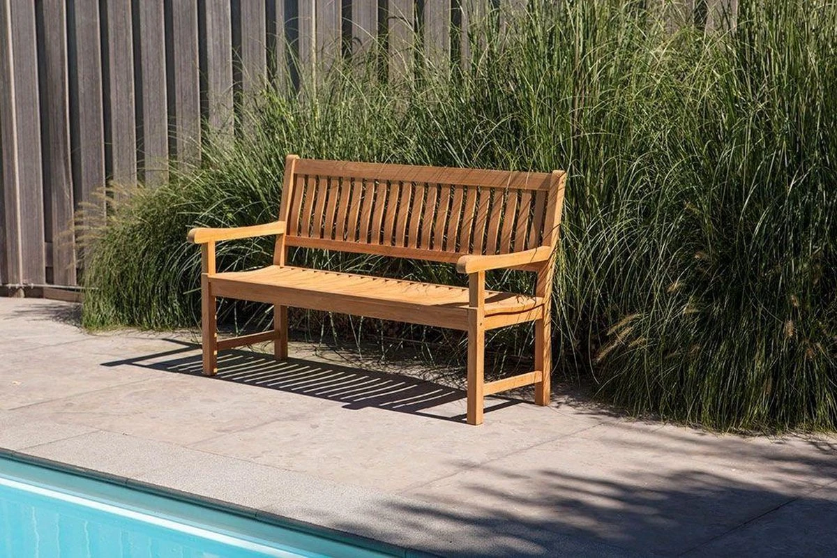 Merkloos TIERRA | Tuinbank Van Teak Comfort Plus + | 150 Cm - 3-Persoons / 3-Zits | Naturel / Original | BONANY Luxe | Geschuurd & Olie Op Waterbasis | Klassiek & Traditioneel | Stevig | Tuinzetel | Bank Voor Tuin 13 Merkloos TIERRA | Tuinbank Van Teak Comfort Plus + | 150 Cm - 3-Persoons / 3-Zits | Naturel / Original | BONANY Luxe | Geschuurd & Olie Op Waterbasis | Klassiek & Traditioneel | Stevig | Tuinzetel | Bank Voor Tuin - Image 13
