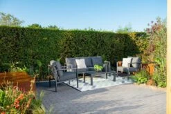 Garden Impressions Durban Loungeset - 4-delig - Zwart -Tuinartikelen Winkel 1200x800 6
