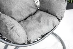 Hangstoel - Ei Stoel - Met Grijze Standaard & Kussens - Tot 125kg 13 Hangstoel - Ei Stoel - Met Grijze Standaard & Kussens - Tot 125kg -Tuinartikelen Winkel 1200x800 71