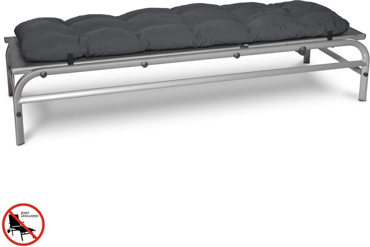 Beautissu Flair RL – Ligbedkussen Tuinkussen Ligstoel – Zonnebed Kussen Voor Tuin Meubelen 190x60x8 Cm Antraciet 3 Beautissu Flair RL – Ligbedkussen Tuinkussen Ligstoel – Zonnebed Kussen Voor Tuin Meubelen 190x60x8 Cm Antraciet - Image 3