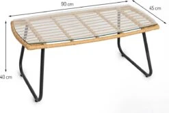 Milton & Oldbrook Tuinset 4-delig Kilsund Naturel -Tuinartikelen Winkel 1200x801