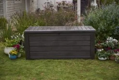 Keter Westwood Opbergbox - 570 L - 155x72.4x64.4 Cm - Grafiet -Tuinartikelen Winkel 1200x801 3