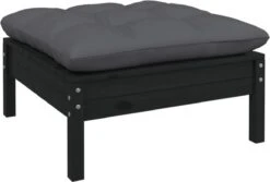 VidaXL 3-delige Loungeset Met Kussens Massief Grenenhout Zwart 21 VidaXL 3-delige Loungeset Met Kussens Massief Grenenhout Zwart -Tuinartikelen Winkel 1200x811