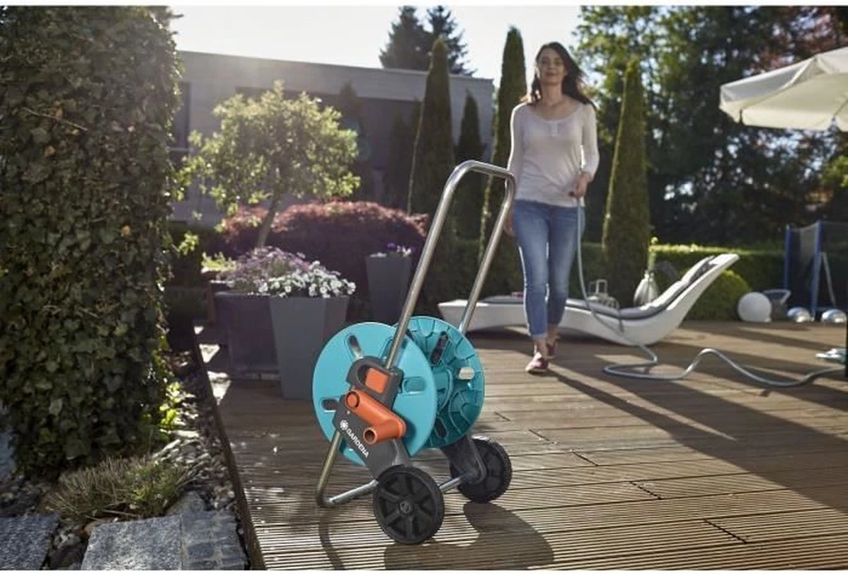 GARDENA AquaRoll S Slangenwagen - Verstelbare Handgreep - Excl. Tuinslang 14 GARDENA AquaRoll S Slangenwagen - Verstelbare Handgreep - Excl. Tuinslang - Image 14