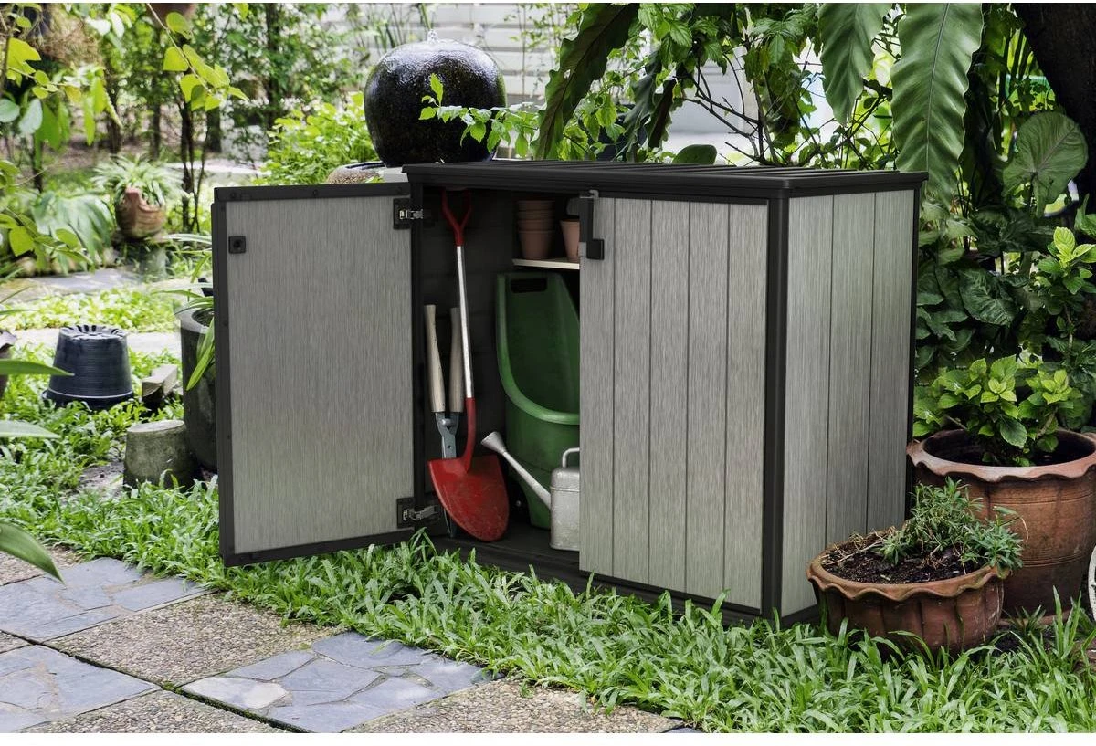 Keter Patio Store Opbergkast - 139,5x77x120cm - Grijs 11 Keter Patio Store Opbergkast - 139,5x77x120cm - Grijs - Image 11