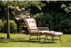 BUITEN Living Dex Wicker Loungestoel Tuin Incl. Wicker Voetenbank | Wicker + Aluminium | Bamboe Antraciet 22 BUITEN Living Dex Wicker Loungestoel Tuin Incl. Wicker Voetenbank | Wicker + Aluminium | Bamboe Antraciet -Tuinartikelen Winkel 1200x820
