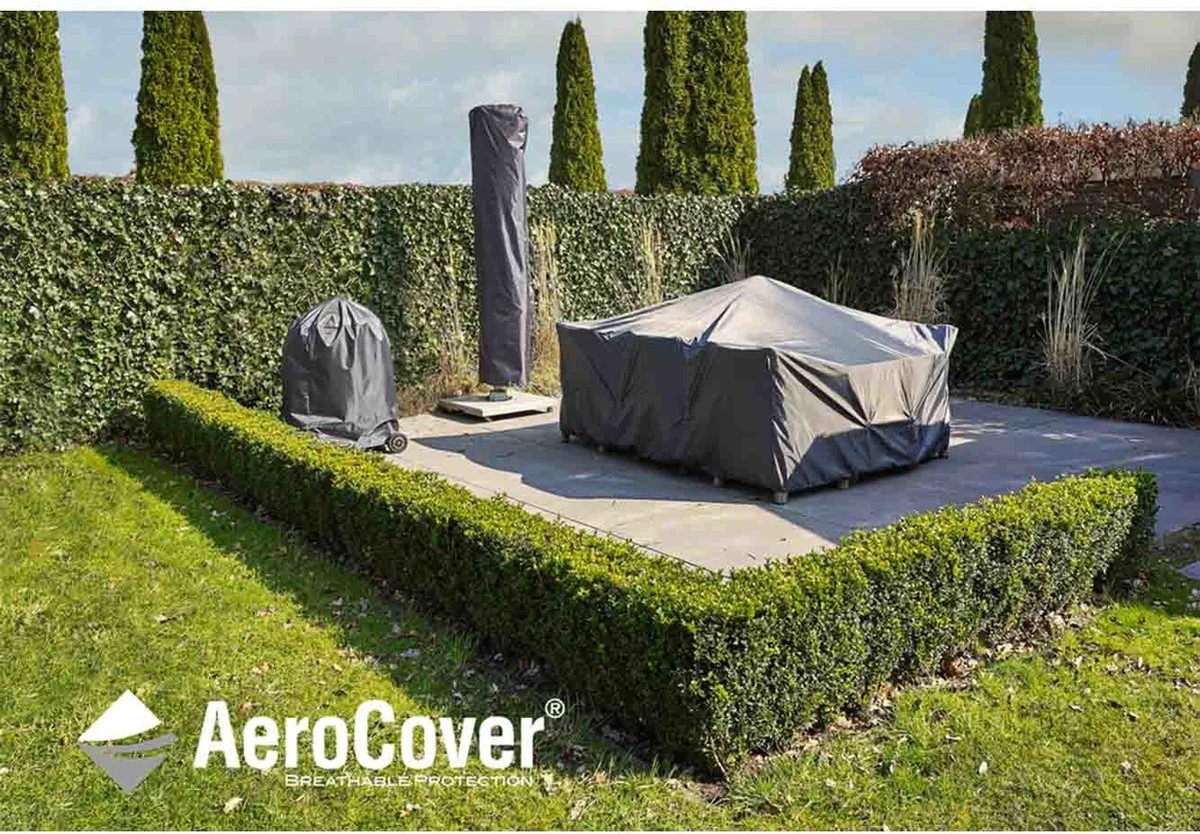AeroCover Loungesethoes 220x220x90xH70 Cm - Antraciet 14 AeroCover Loungesethoes 220x220x90xH70 Cm - Antraciet - Image 14