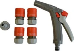 Slangenwagen Met 50 Meter Tuinslang | Eagle Garden | Incl. Spuitkopstuk En Connectors | Geel -Tuinartikelen Winkel 1200x835 5