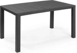 Alice's Garden Tuinset Julie/Elisa - 147x90x74cm - 6 Stoelen - Kunsthars - Grafietkleur -Tuinartikelen Winkel 1200x836 1