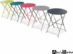 Emilia - Ronde Inklapbare Bistrotafel Ø60cm Van Gepoedercoat Staal – Terra Cotta 8 Emilia - Ronde Inklapbare Bistrotafel Ø60cm Van Gepoedercoat Staal – Terra Cotta -Tuinartikelen Winkel 1200x888