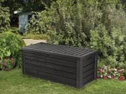 Keter Westwood Opbergbox - 570 L - 155x72.4x64.4 Cm - Grafiet -Tuinartikelen Winkel 1200x900 12