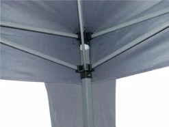 Garden Royal Partytent 3x3m Easy Up Grijs Met 2 Zijwanden -Tuinartikelen Winkel 1200x902 2