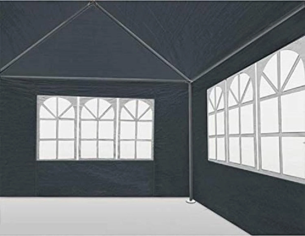 MaxxGarden Partytent - Feesttent Paviljoen - 3x3m - Antraciet 2 MaxxGarden Partytent - Feesttent Paviljoen - 3x3m - Antraciet - Image 2