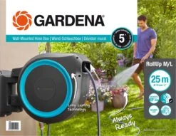 GARDENA - Wandslangenbox - RollUp XL - 35 Meter - Ø 13 Mm -Tuinartikelen Winkel 1200x929 3