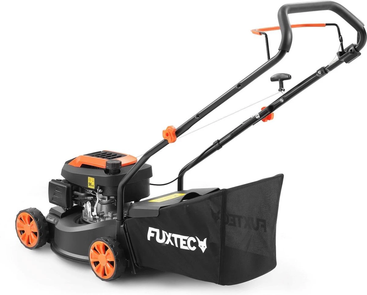 FUXTEC Grasmaaier Benzine - 41cm - 80cc - Duwmaaier - Opvangbak 45L - FX-RM4180 6 FUXTEC Grasmaaier Benzine - 41cm - 80cc - Duwmaaier - Opvangbak 45L - FX-RM4180 - Image 6