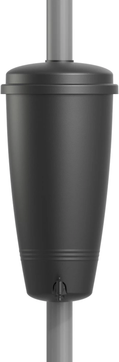 Elho Green Basics Rain Catcher 33 - Regenton Voor Balkonbuiten - Ø 33.5 X H 73.5 Cm - Zwart/Living Black 8 Elho Green Basics Rain Catcher 33 - Regenton Voor Balkonbuiten - Ø 33.5 X H 73.5 Cm - Zwart/Living Black - Image 8