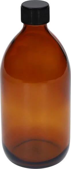 QUVIO Sprayfles - Spuitfles - Plantenspuit - Schoonmaak Spuit - Huishoudspray - Leeg/Hervulbaar - Kamerspray - Allesreiniger - Glazen Sprayflacon - Waterspuit - Kappersspuit - 500 Ml - Glas - Bruin - Zwart -Tuinartikelen Winkel 506x1200 1