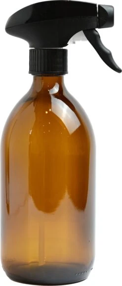 Groeikruid® Plantenspuit | 500 Ml Amber Glas | Met Zwarte Spraykop | Plantensproeier Binnen | Waterverstuiver | Verstuiver | Waterspuit -Tuinartikelen Winkel 513x1200