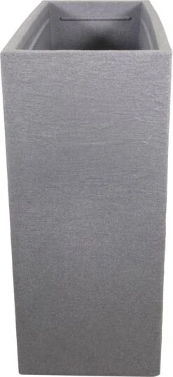 4gardenz® Stone Rechthoekige Bloembak Voor Buiten - 60x60x26cm - Lichtgrijs -Tuinartikelen Winkel 551x1200