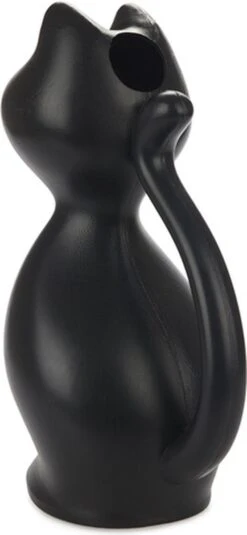 Balvi Meow! Kat Gieter - Zwart -Tuinartikelen Winkel 554x1200 1