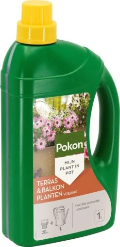 Pokon Terras & Balkonplanten Voeding - 1l - Plantenvoeding - 20ml Per 1L Water 8 Pokon Terras & Balkonplanten Voeding - 1l - Plantenvoeding - 20ml Per 1L Water -Tuinartikelen Winkel 581x1200 3