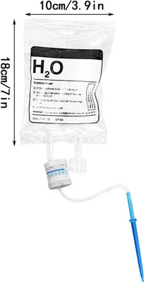 Plant Infuus H2o - Waterdruppelaar - Automatisch Bewateringssysteem Planten - Druppelirrigatie - Transparant - 350ml 3 Plant Infuus H2o - Waterdruppelaar - Automatisch Bewateringssysteem Planten - Druppelirrigatie - Transparant - 350ml - Image 3