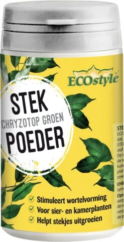 ECOstyle Stekpoeder Stimuleert Wortelvorming - Voor Sier & Kamerplanten - Helpt Stekjes Uitgroeien Tot Een Volwaardige Plant - 25 GR 7 ECOstyle Stekpoeder Stimuleert Wortelvorming - Voor Sier & Kamerplanten - Helpt Stekjes Uitgroeien Tot Een Volwaardige Plant - 25 GR -Tuinartikelen Winkel 615x1200 1