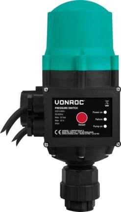 VONROC Hydrofoorpomp / Automatische Pomp - 1000W - 3500l/h - Met Drukschakelaar - Droogloopbeveiliging - Voor Besproeien En Huishoudwater 10 VONROC Hydrofoorpomp / Automatische Pomp - 1000W - 3500l/h - Met Drukschakelaar - Droogloopbeveiliging - Voor Besproeien En Huishoudwater -Tuinartikelen Winkel 683x1200 2