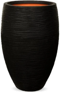 Capi Europe - Vaas Elegant Deluxe Rib NL - 40x60 - Zwart - Voor Binnen En Buiten - KBLR1131 37 Capi Europe - Vaas Elegant Deluxe Rib NL - 40x60 - Zwart - Voor Binnen En Buiten - KBLR1131 -Tuinartikelen Winkel 779x1200 1