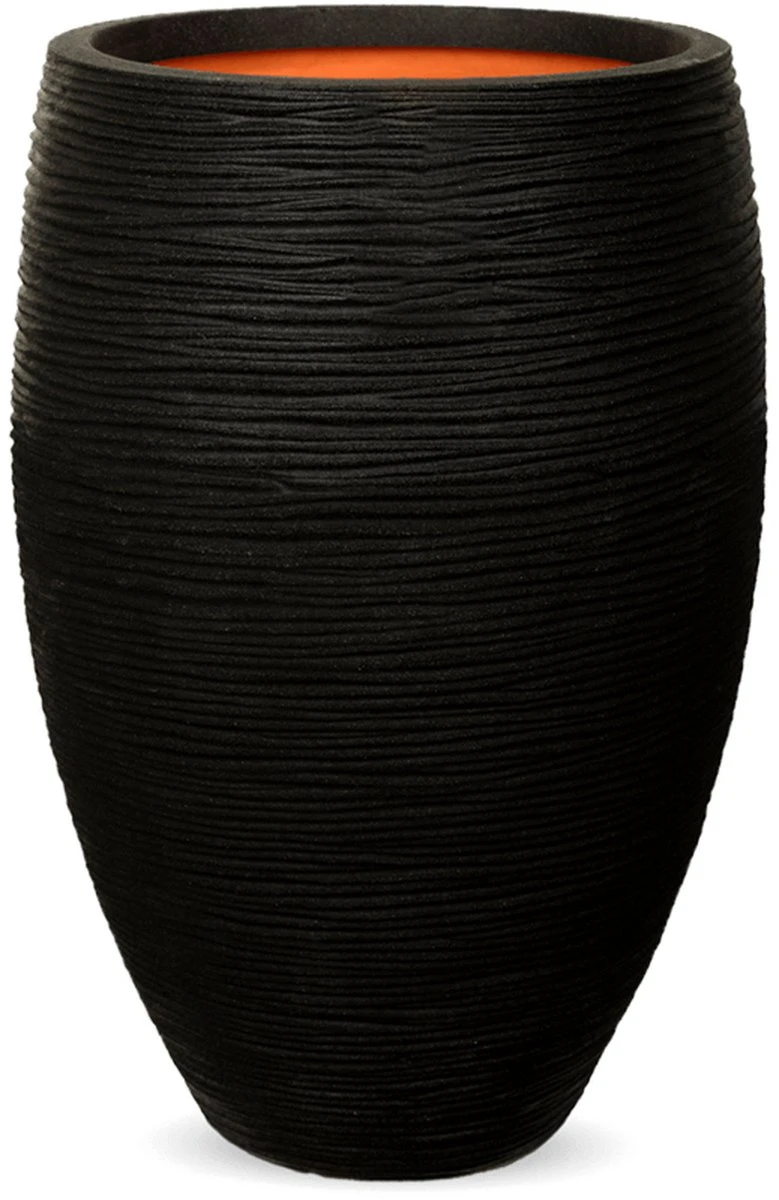Capi Europe - Vaas Elegant Deluxe Rib NL - 40x60 - Zwart - Voor Binnen En Buiten - KBLR1131 18 Capi Europe - Vaas Elegant Deluxe Rib NL - 40x60 - Zwart - Voor Binnen En Buiten - KBLR1131 - Image 18