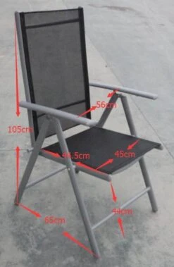 Tuinstoel Standenstoel Aluminium Antraciet 7 Standen Per 2 Stuks 8 Tuinstoel Standenstoel Aluminium Antraciet 7 Standen Per 2 Stuks -Tuinartikelen Winkel 782x1200