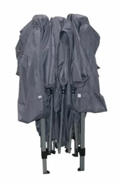 Garden Royal Partytent 3x3m Easy Up Grijs Met 2 Zijwanden -Tuinartikelen Winkel 784x1200