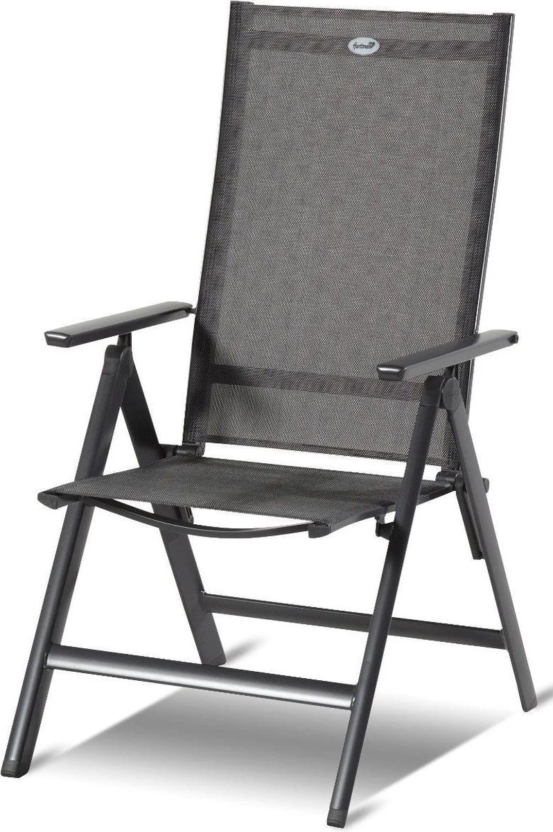 Hartman Aruba Aluminium Tuinstoel - Antraciet Verstelbaar 2 Hartman Aruba Aluminium Tuinstoel - Antraciet Verstelbaar - Afbeelding 2