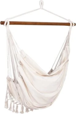 Springos Hangstoel | Binnen & Buiten | Met 2 Kussens | Boekenvak | Ook Voor Kinderen | Belastbaar Tot 150 Kg | Wit 7 Springos Hangstoel | Binnen & Buiten | Met 2 Kussens | Boekenvak | Ook Voor Kinderen | Belastbaar Tot 150 Kg | Wit -Tuinartikelen Winkel 806x1200