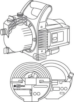 GARDENA - Classic Besproeiingspomp 3000/4 Compleet - Waterpomp - Incl. 3.5 M Aanzuigslang En 20 M Slang -Tuinartikelen Winkel 867x1200 1