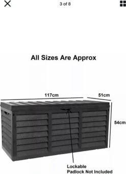 Grote Tuinkussen Opbergbox 320l UV-bestendig En Winterharde Tuinbox Met Wielen -Tuinartikelen Winkel 868x1200 1