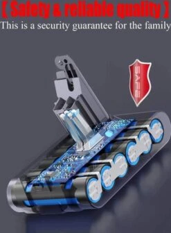 Vervangende Accu Batterij Geschikt Voor Dyson V8 Steelstofzuiger - 21.6V 6000mAh - V8 - SV10 - V8 Absolute – Fluffy – Animal – Dier – Geschikt Geschikt Voor Dyson Batterij -Tuinartikelen Winkel 881x1200