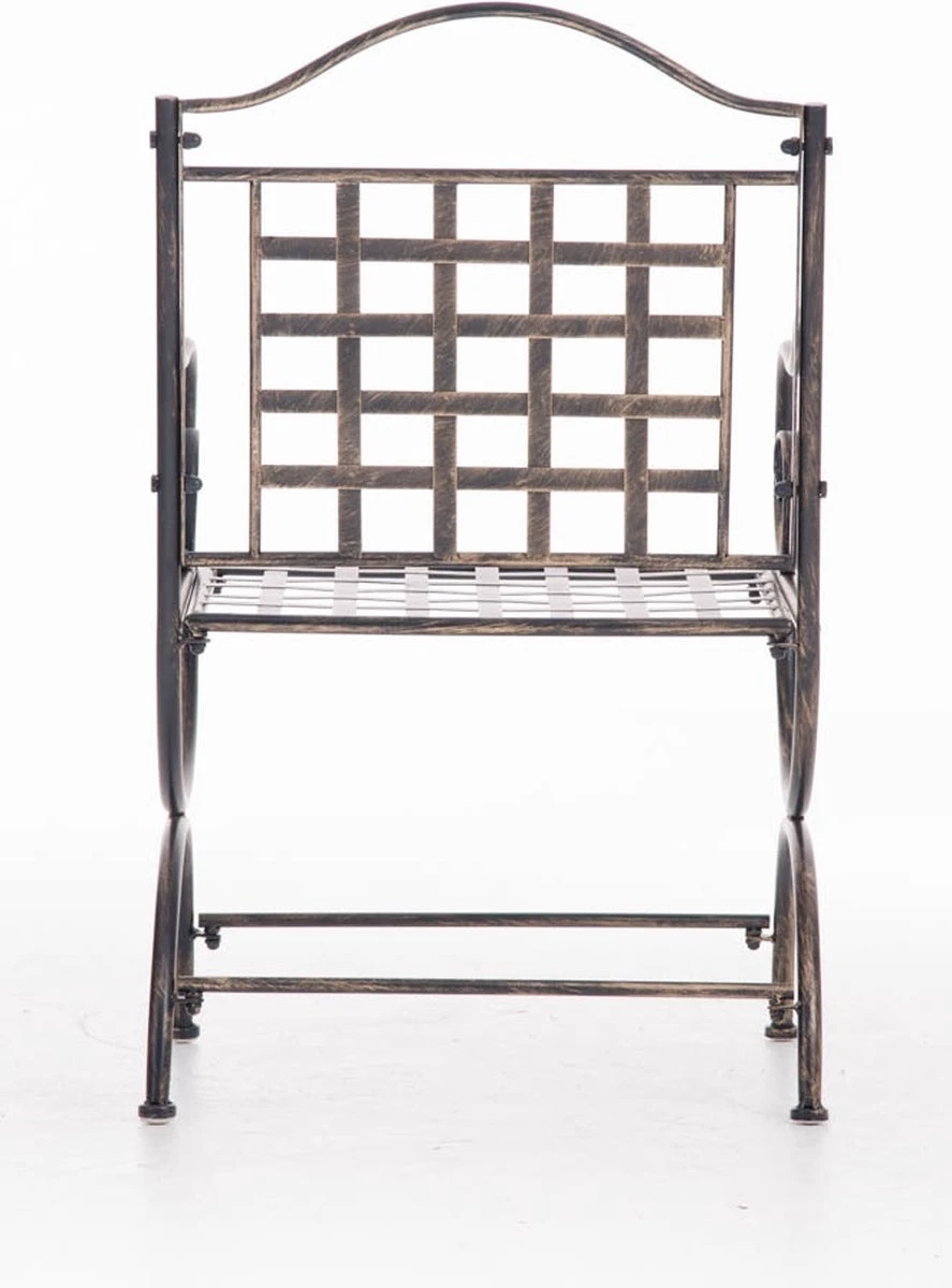 CLP Lotta - Tuinstoel Bronzen 2 CLP Lotta - Tuinstoel Bronzen - Afbeelding 2