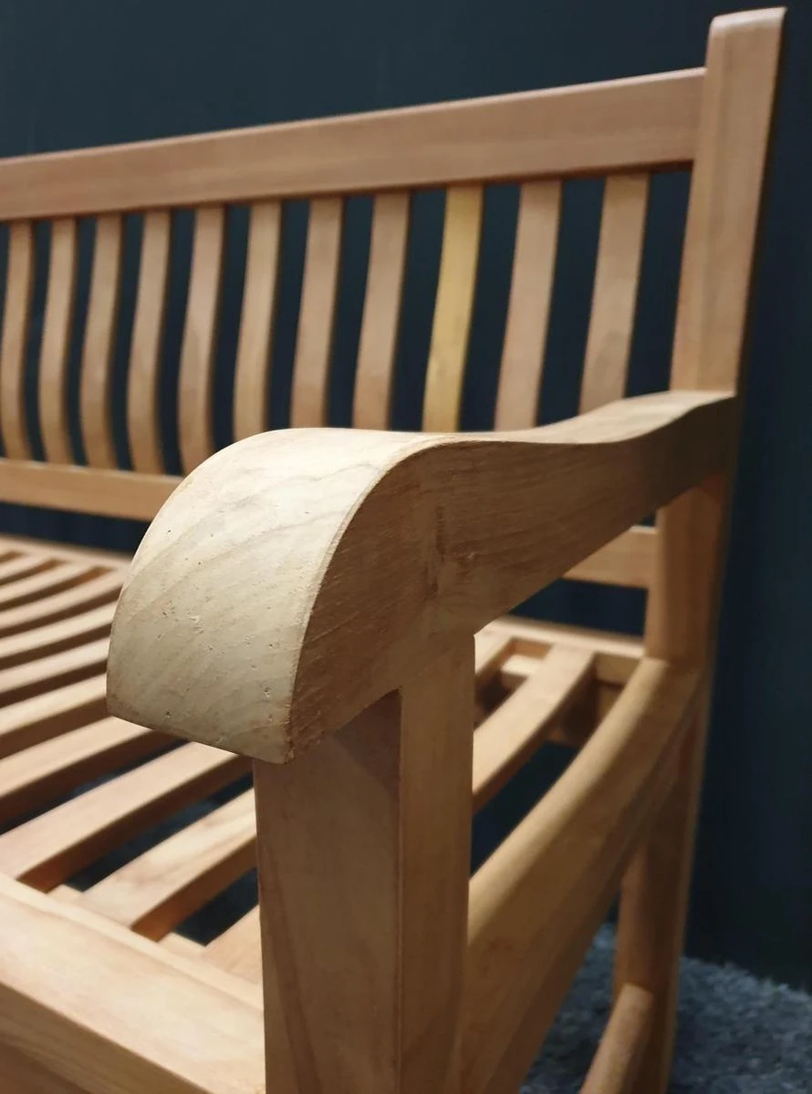 Merkloos TIERRA | Tuinbank Van Teak Comfort Plus + | 150 Cm - 3-Persoons / 3-Zits | Naturel / Original | BONANY Luxe | Geschuurd & Olie Op Waterbasis | Klassiek & Traditioneel | Stevig | Tuinzetel | Bank Voor Tuin 4 Merkloos TIERRA | Tuinbank Van Teak Comfort Plus + | 150 Cm - 3-Persoons / 3-Zits | Naturel / Original | BONANY Luxe | Geschuurd & Olie Op Waterbasis | Klassiek & Traditioneel | Stevig | Tuinzetel | Bank Voor Tuin - Image 4