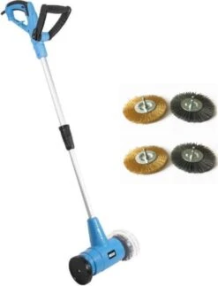 Güde Luxe Elektrische Voegenreiniger GFR401 - Onkruidborstel - Met Vier Borstels - 400W