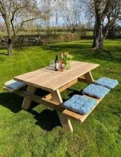 Robuuste Picknicktafel Van Douglashout. Duurzaam En Modern. Lengte 2,40 Meter 5 Robuuste Picknicktafel Van Douglashout. Duurzaam En Modern. Lengte 2,40 Meter -Tuinartikelen Winkel 922x1200 1