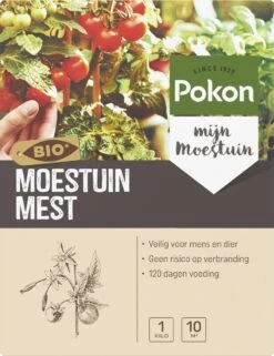 Pokon Bio Moestuin Mest - 1kg - Meststof (biologisch) - 120 Dagen Moestuinvoeding -Tuinartikelen Winkel 922x1200 5