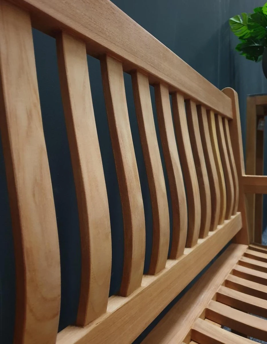 Merkloos TIERRA | Tuinbank Van Teak Comfort Plus + | 150 Cm - 3-Persoons / 3-Zits | Naturel / Original | BONANY Luxe | Geschuurd & Olie Op Waterbasis | Klassiek & Traditioneel | Stevig | Tuinzetel | Bank Voor Tuin 5 Merkloos TIERRA | Tuinbank Van Teak Comfort Plus + | 150 Cm - 3-Persoons / 3-Zits | Naturel / Original | BONANY Luxe | Geschuurd & Olie Op Waterbasis | Klassiek & Traditioneel | Stevig | Tuinzetel | Bank Voor Tuin - Image 5