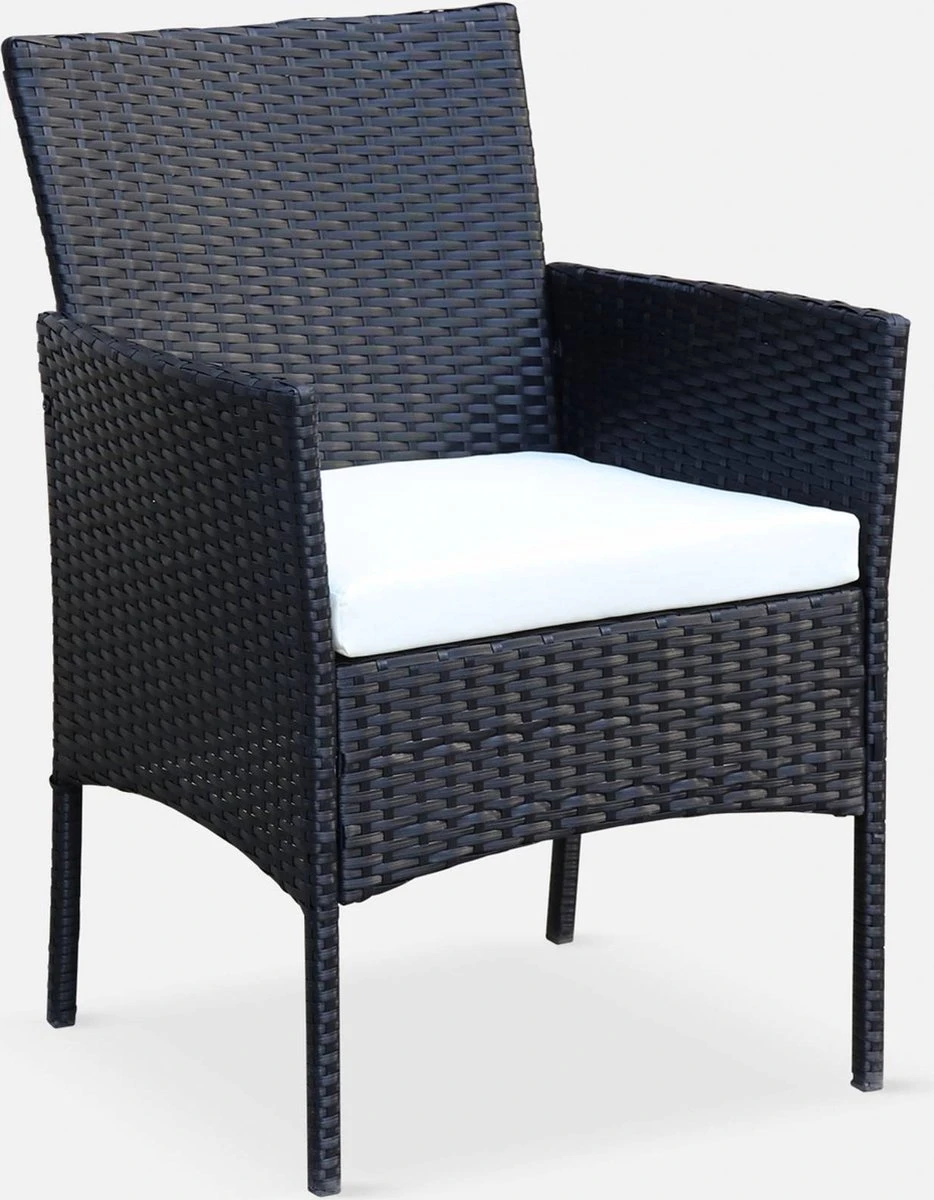 Tuinmeubel Van Gevlochten Hars, 4 Plaatsen 3 Tuinmeubel Van Gevlochten Hars, 4 Plaatsen - Image 3