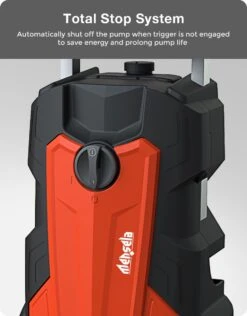 Merkloos Home Hogedrukreiniger - 2100W - 165 Bar - Met Verstelbare Nozzles Slanghaspel 5m Netsnoer 10m Slang - Voor Reiniging Huis Auto Tuin -Tuinartikelen Winkel 939x1200 2