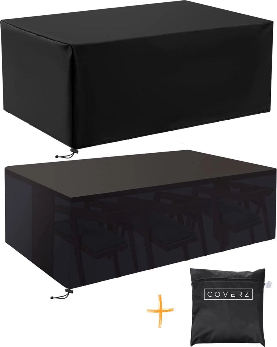 Beschermhoes Tuinmeubelen - Tuintafel - Loungeset - Tuinset - 213x132x74 Cm 1 Beschermhoes Tuinmeubelen - Tuintafel - Loungeset - Tuinset - 213x132x74 Cm