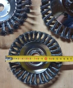 Onkruidborstel Voor Bosmaaier | 150mm /15 Cm Staalborstel Nieuw | Universele Onkruidborstel 150 Mm - Onkruidverwijderaar - Voegenborstel - Grastrimmer -Tuinartikelen Winkel 988x1200 2